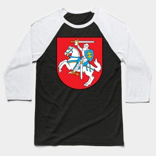 Lithuania Coat of Arms Baseball T-Shirt